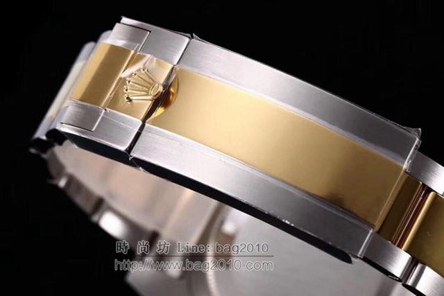 勞力士手錶 Rolex2019新年最強神作 SUB潛航者116613 間金藍水鬼 Rolex機械男士腕表 勞力士高端男表  hds1639